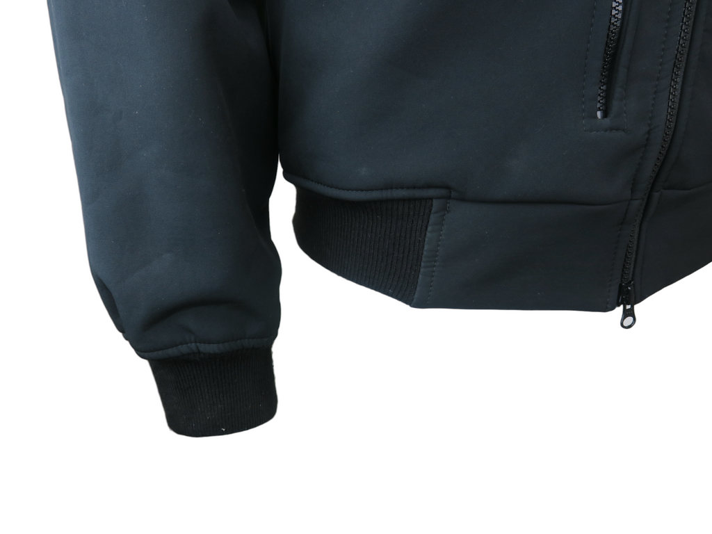 Ex Police Softshell Jacket Knitted Cuffs