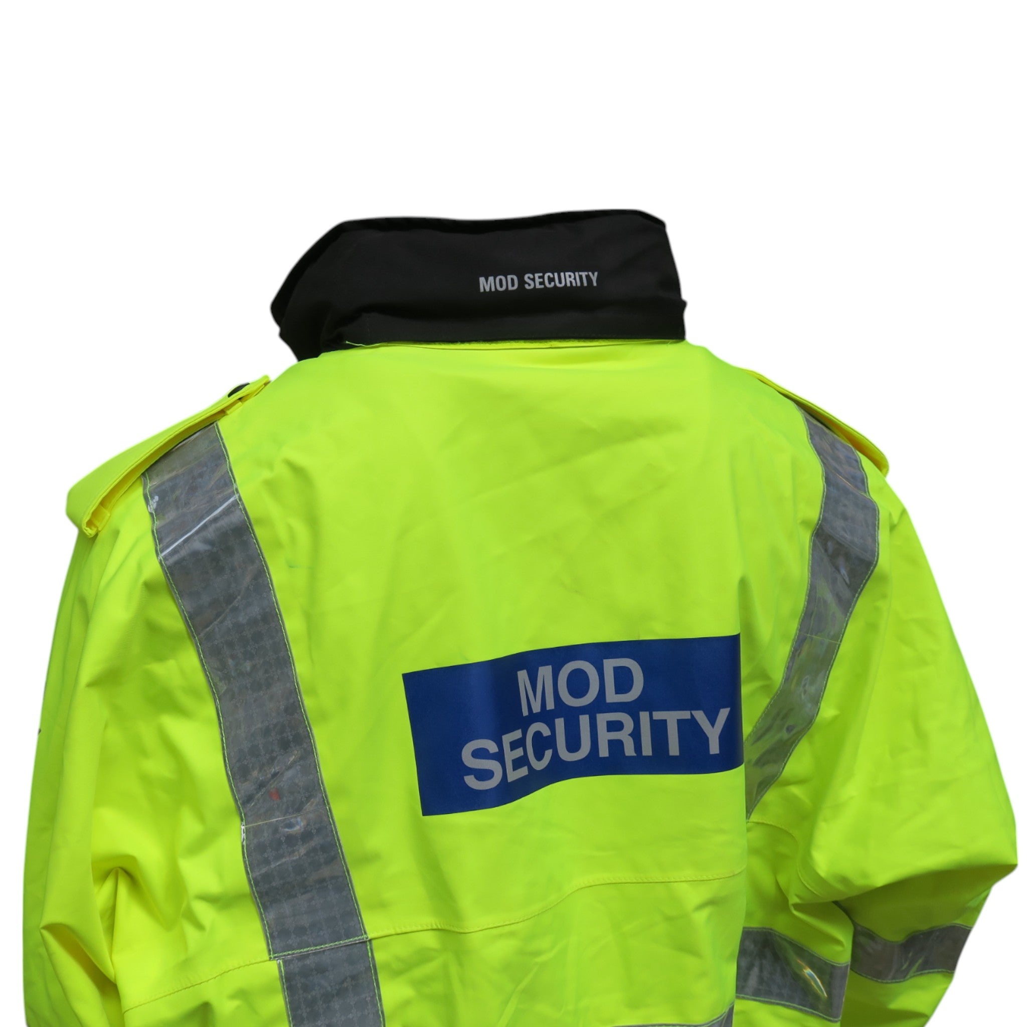 Insecurity Security Jacket Ex MOD Security High Visibility Jacket – Police Direct